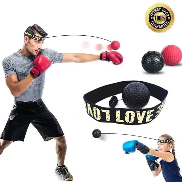 Boxing Ball Reflex Headband To Improve Your Eye focus and strength BlackOwl