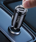 MINI 2in1 Fast car charge quick type-c+ USB car charger