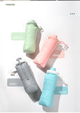 600ml Folding Silicone Water Bottle Sports Water Bottle Outdoor Travel