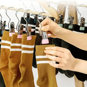 Hangers with Clips Portable Hangers Suitable for clothes storage