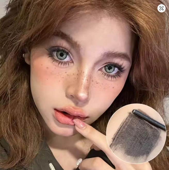 Waterproof Mascara Natural Black 3D Silk Fiber Eyelashes