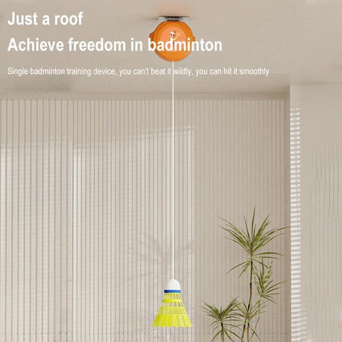 Self Practice Badminton Set One Router Three Shuttles