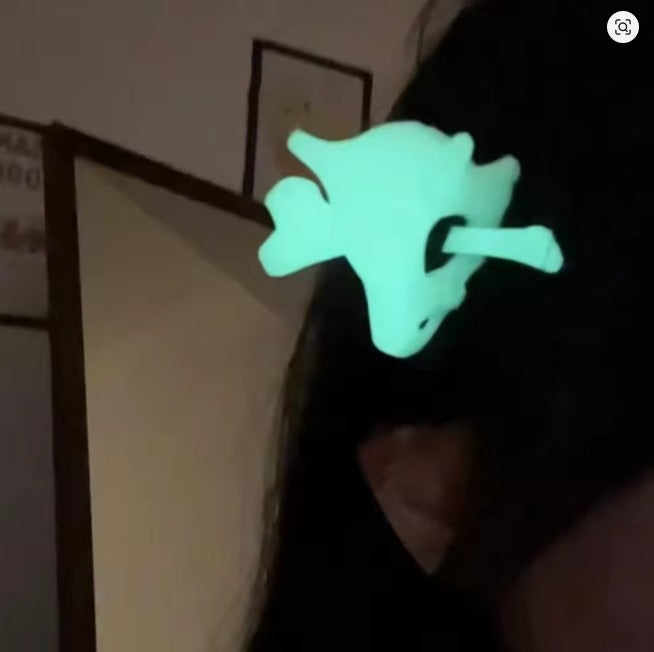 Glow-in-the-dark Stylish Hair Clip