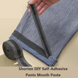 5M Self Adhesive Trousers Edge Jeans Clothes Length Shorten Repair Iron-On Hem Tape