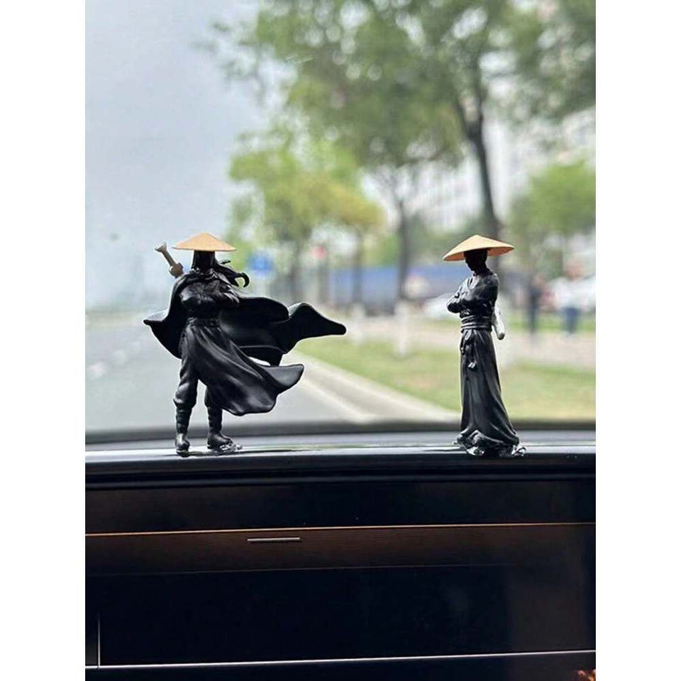 Cool Chinese Antique Samurai For Decoration (Pack of 4)