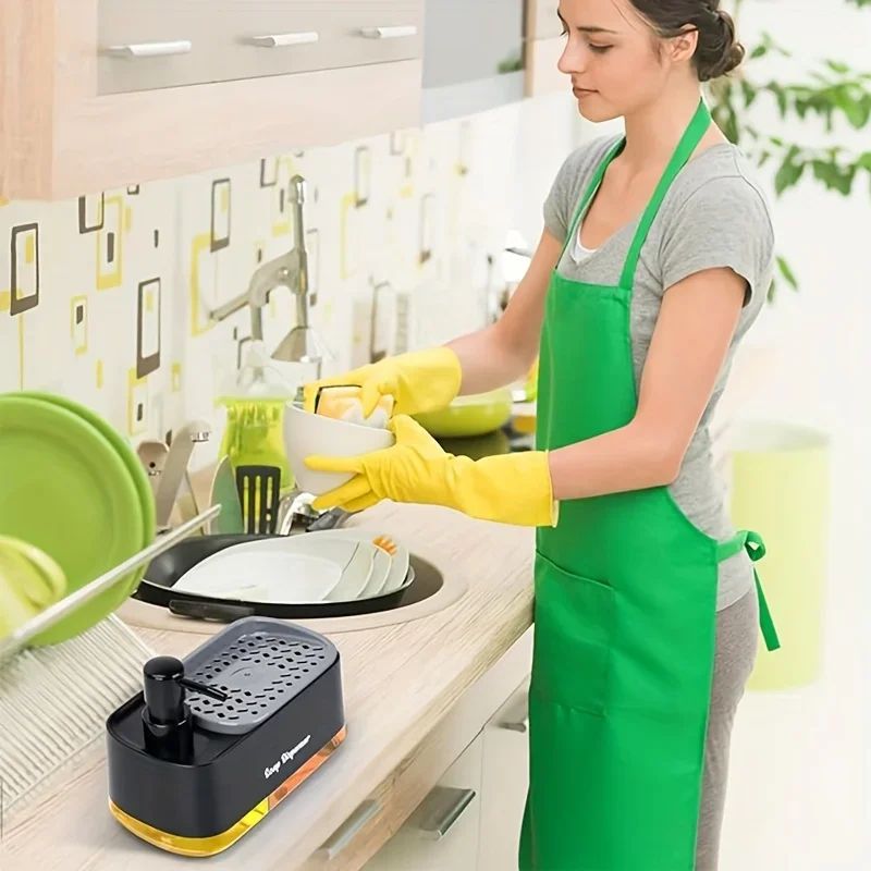 3 In 1 Hand and Dish Soap Dispenser Set
