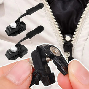 6&12Pcs/Set Metal Zipper Slider Puller Detachable Instant Repair Kit