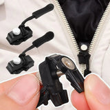 6&12Pcs/Set Metal Zipper Slider Puller Detachable Instant Repair Kit