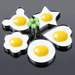 Stainless Steel Mini Egg Shaper(set of 4)