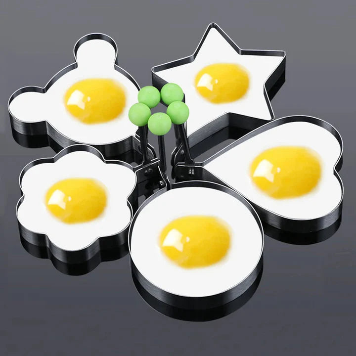 Stainless Steel Mini Egg Shaper(set of 4)
