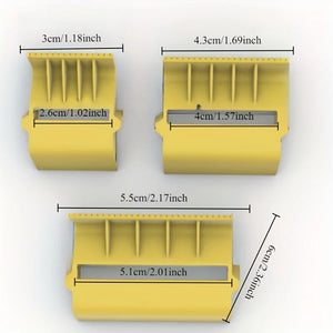 3 sizes of tape splitter cutter, suitable for masking paper or plain paper tape