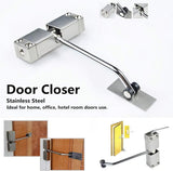 Stainless Steel Adjustable Automatic Door Closer
