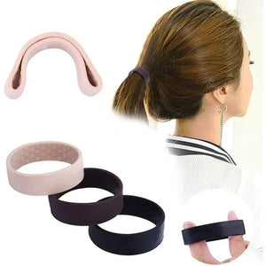 Foldable Stationarity Elastic Hair Bands (PACK OF 4)