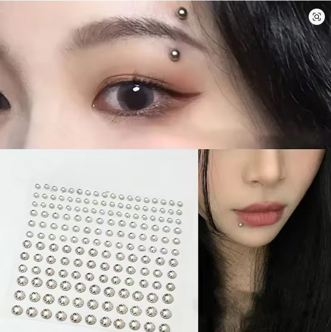 Fake Diamond Nose Stud Sticker