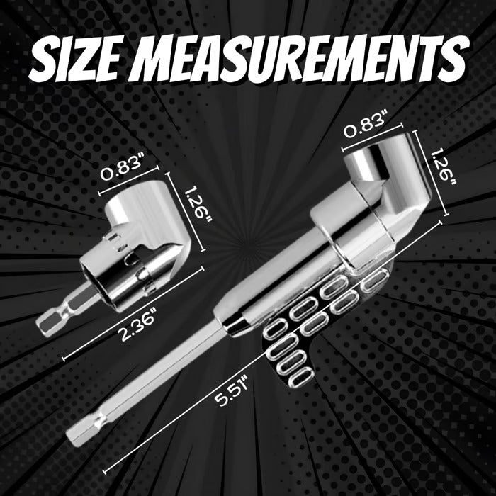 105 Degree Right Angle Drill Adapter