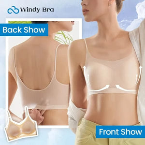 Seamless Soft Breathable Ultra Thin Ice Silk Bra