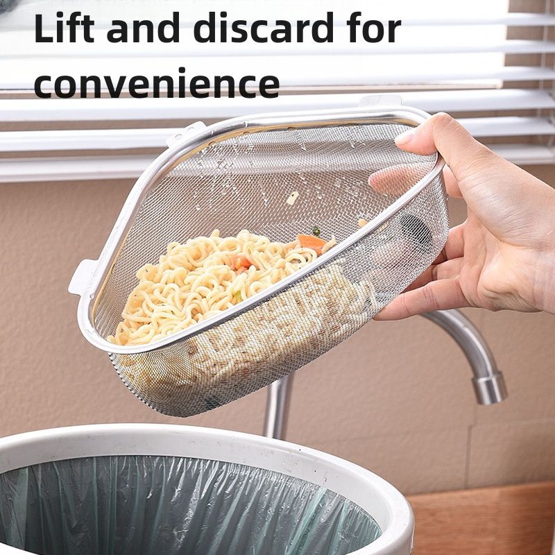 Multifunctional Stainless Steel Kitchen Sink Drain Basket