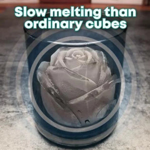 3D Rose Shape Ice Cube Mold