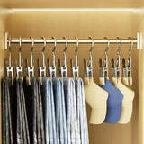 Hangers with Clips Portable Hangers Suitable for clothes storage