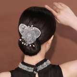 Flower Bow Hair Bun Maker For Women