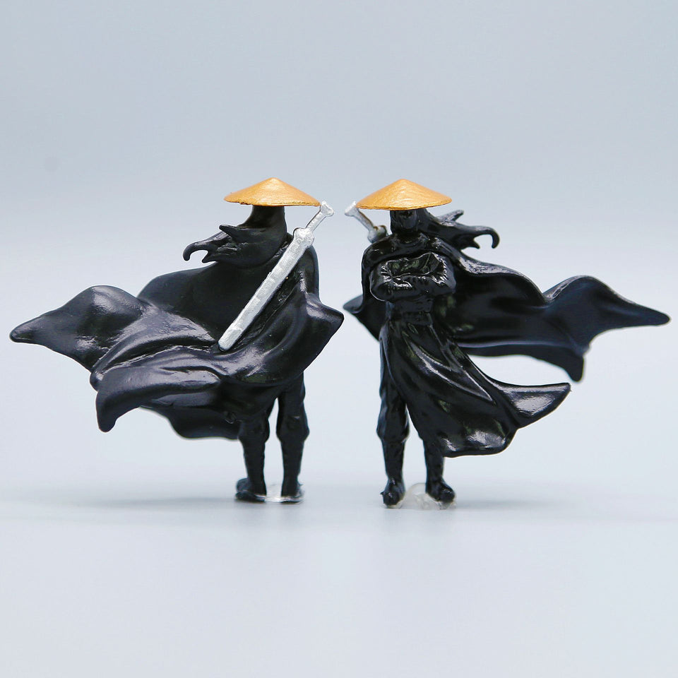 Cool Chinese Antique Samurai For Decoration (Pack of 4)