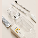 3-in-1 Portable Travel Toothbrush Storage Box