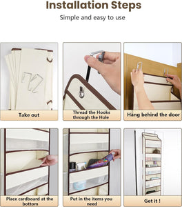 Large Capacity Hanging Plastic Storage Bag