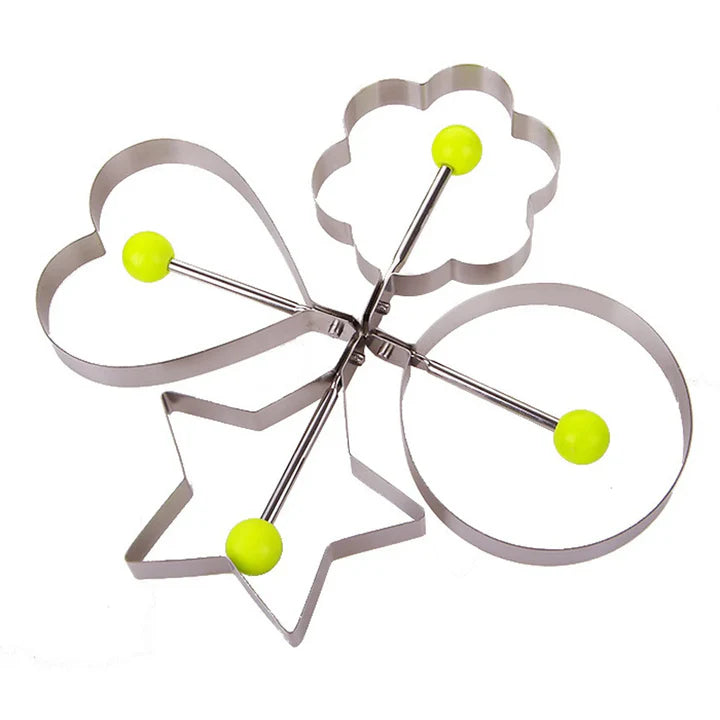 Stainless Steel Mini Egg Shaper(set of 4)