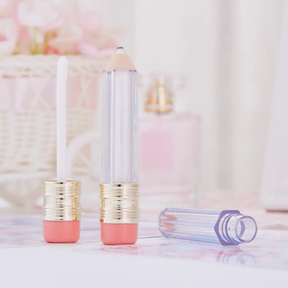 Lip Gloss Bottle Mini Size Lipstick Container (Pack of 3)