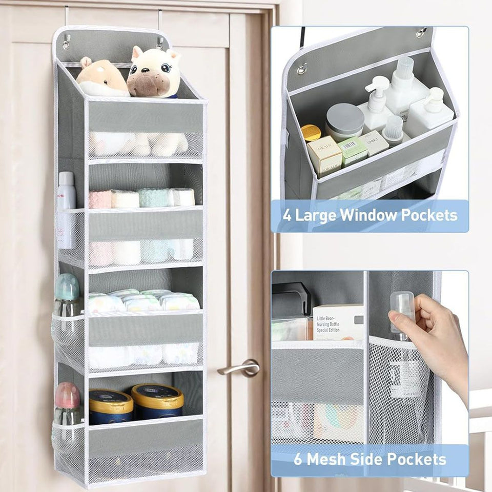 Large Capacity Hanging Plastic Storage Bag