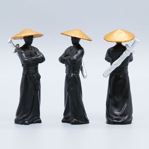 Cool Chinese Antique Samurai For Decoration (Pack of 4)