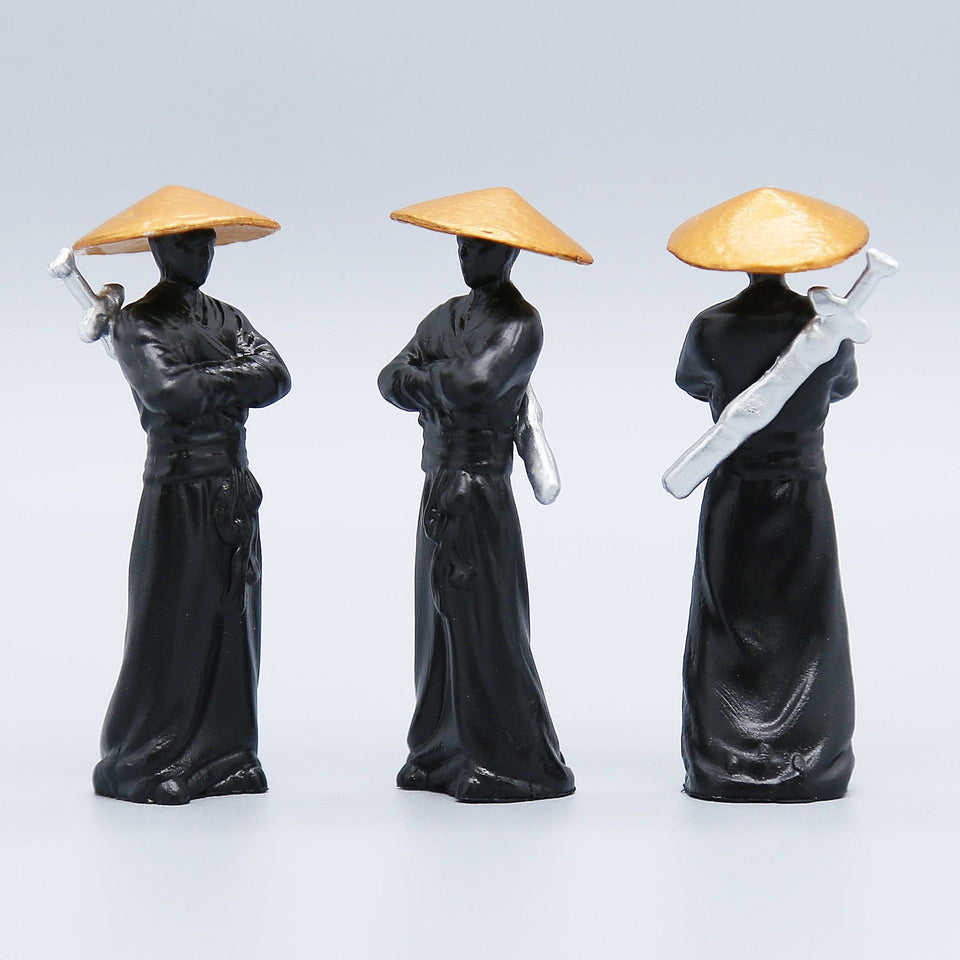 Cool Chinese Antique Samurai For Decoration (Pack of 4)