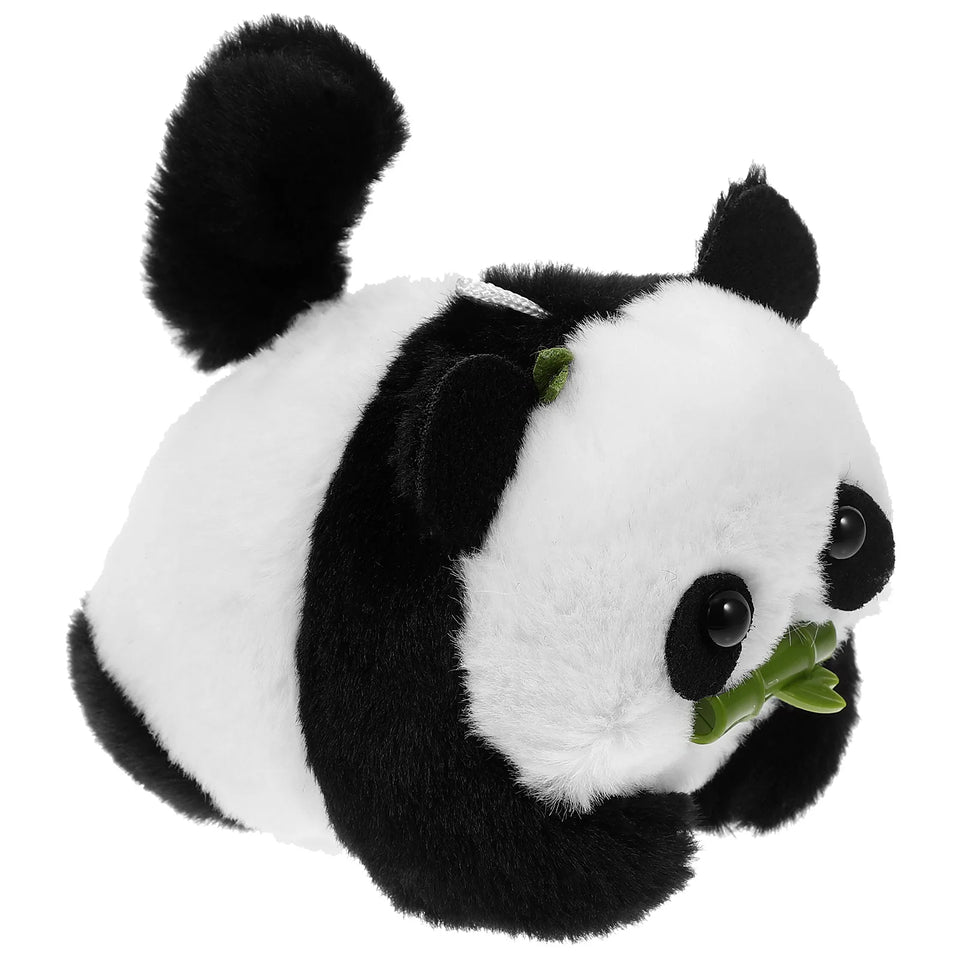 Cute Panda Plush Stuffed Animal Key Fob Hanging Ornament Toys