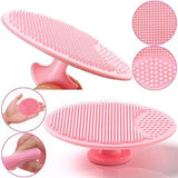 Soft Silicone Facial Cleansing Brush For Makeup Removing ( Pack of 2)