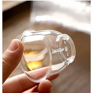Reusable and Disposable Transparent Plastic Cups