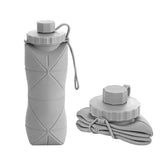 Large Capacity Silicone folding water bottle