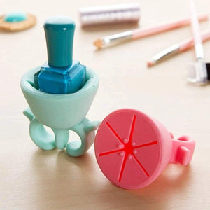 Silicone Wearable Nail Polish Holder