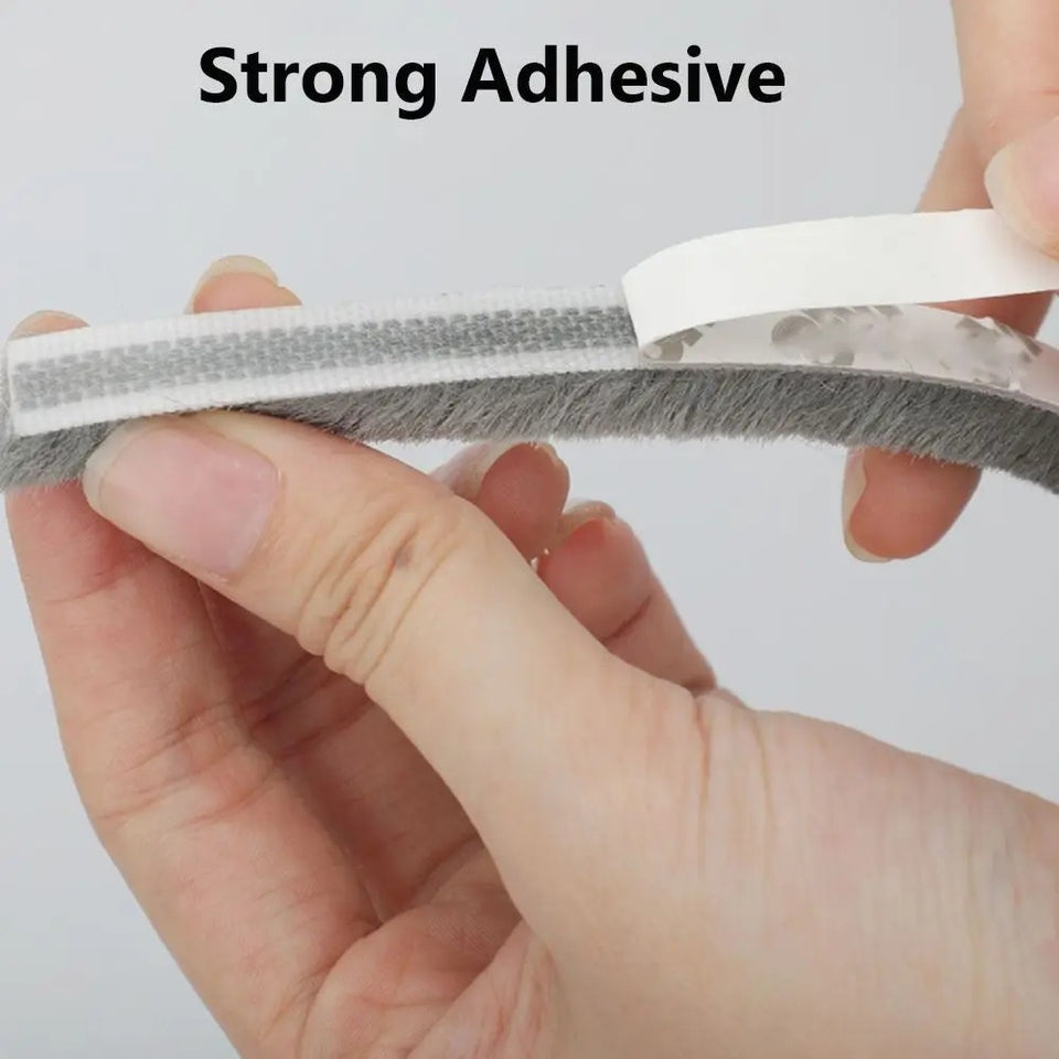 Self-adhesive Wool Sealing Strip, Aluminum Alloy Door And Window Insulation