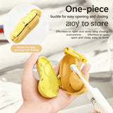 Banana Shape Toothbrush Cover & Toothpaste Travel Case