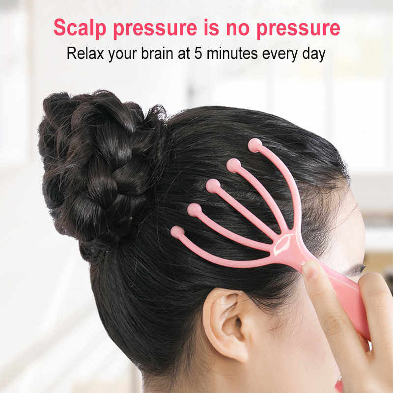 Hair scalp massage roller