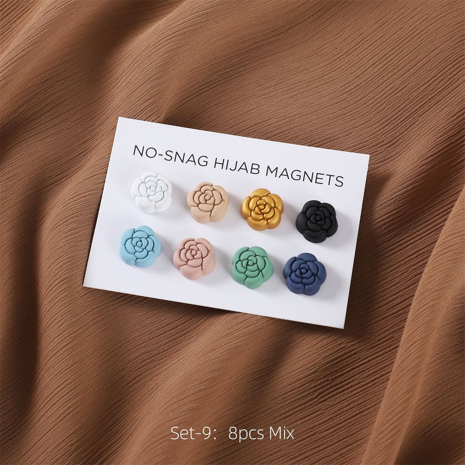 Strong Pinles Hijab Magnetic Pins For Women ( PACK OF 4)
