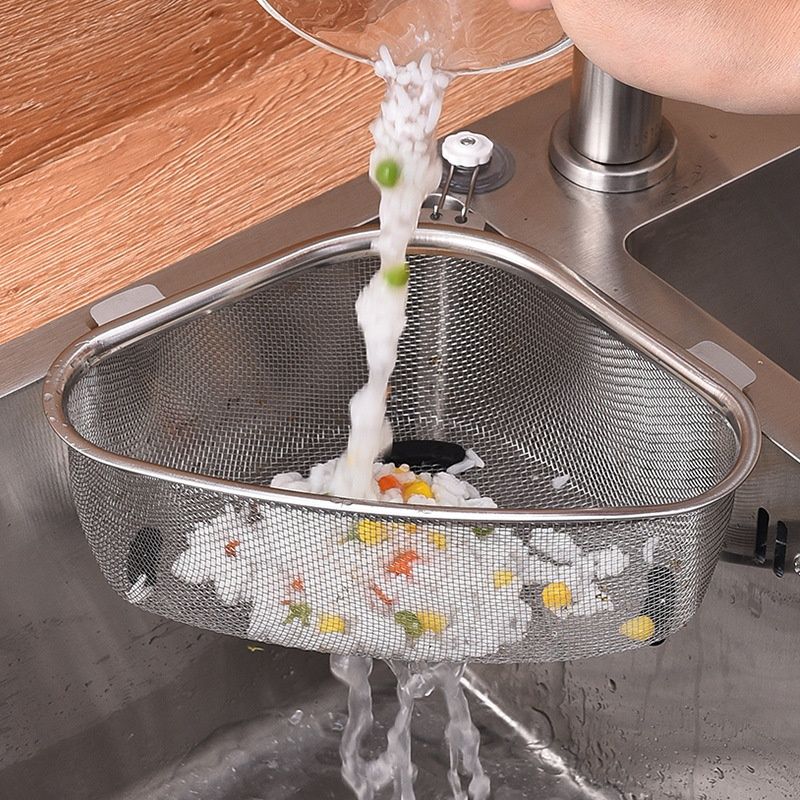 Multifunctional Stainless Steel Kitchen Sink Drain Basket