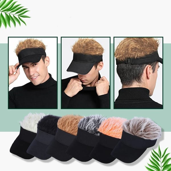 Flair Hair Sun Visor Cap