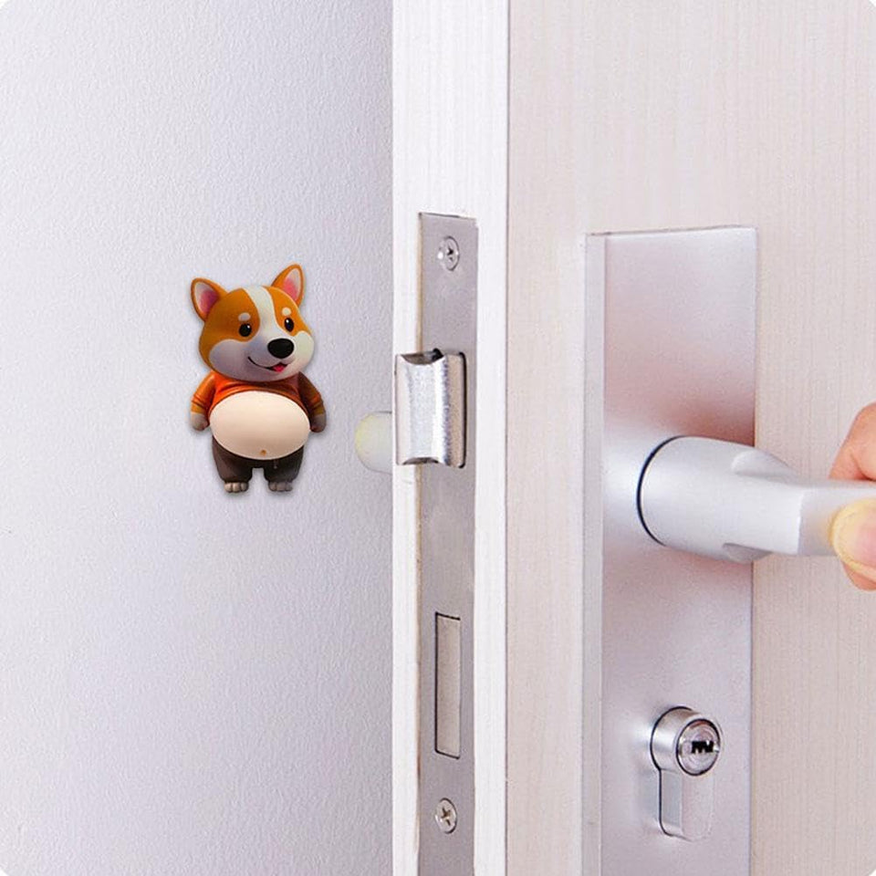 Decorative 3D Stickers for Kids Dog Squeeze Belly Decals