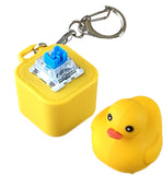 Quacking Duck & Frog Fidget Toy Keychain