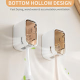 Wall Mounted Toothbrush Holder