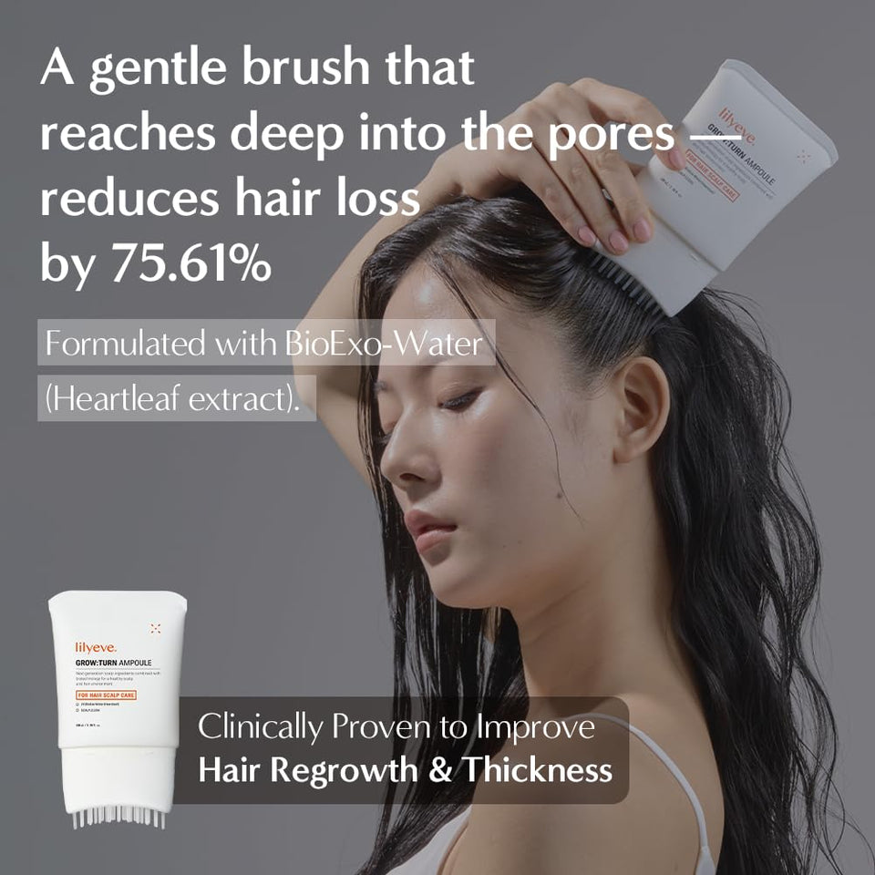 Growturn Ampoule Shampoo Set for Hair Growth and Thinning Hair