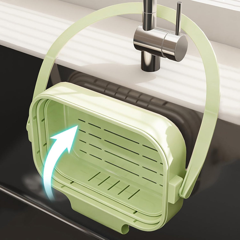 Space-Saving Foldable Expandable Sink Strainer