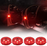 (Pack of 4)Magnetic Wireless Car Door Opening Warning Lights