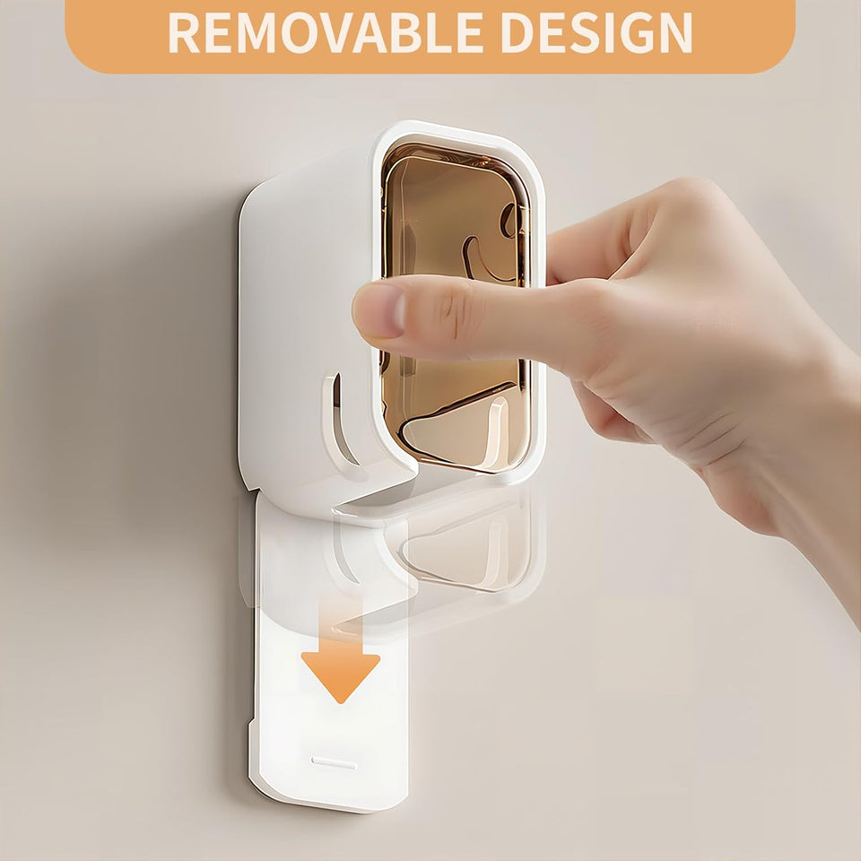 Wall Mounted Toothbrush Holder
